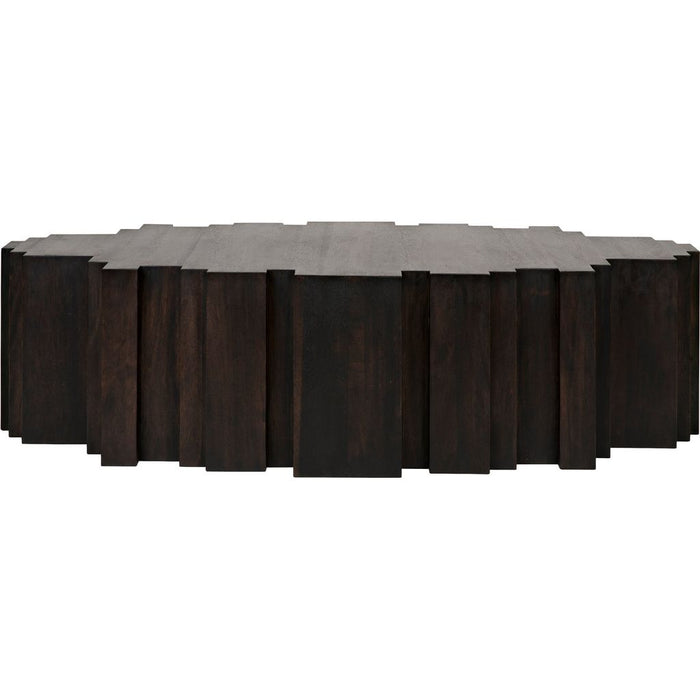 Primary vendor image of Noir Royce Coffee Table, Ebony Walnut, 36"