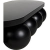 Noir Lambreta Coffee Table, Black Steel, 34"