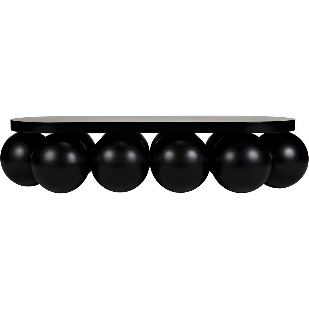 Primary vendor image of Noir Lambreta Coffee Table, Black Steel, 34"