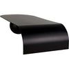 Noir Rosario Coffee Table, Black Steel, 32"