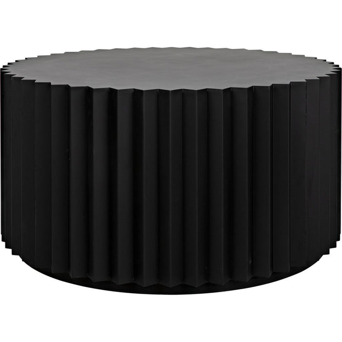 Primary vendor image of Noir Stern Coffee Table, Black Steel, 34"