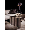 Noir Milton Coffee Table, Pale - Mahogany & Veneer, 28"