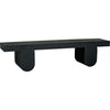 Primary vendor image of Noir Evora Coffee Table, Black Metal - Industrial Steel, 17"