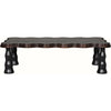 Noir Lilly Coffee Table, Pale - Mahogany, 32"