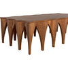 Noir Zelenko Coffee Table, Dark Walnut, 32"