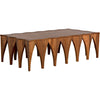 Noir Zelenko Coffee Table, Dark Walnut, 32"