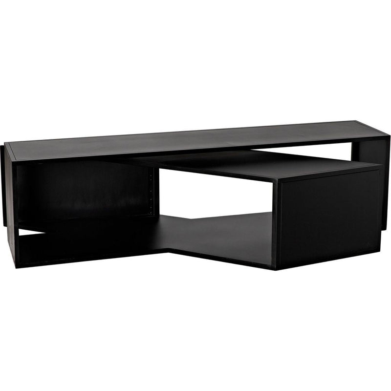 Primary vendor image of Noir Keweco Coffee Table - Industrial Steel, 58