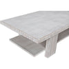 Noir Humphrey Coffee Table, White Wash - Mahogany, 32"