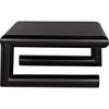 Noir Emerson Coffee Table - Industrial Steel, 36"