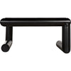 Noir Emerson Coffee Table - Industrial Steel, 36"