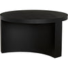 Noir Steward Coffee Table, A - Industrial Steel, 36"