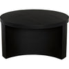 Noir Steward Coffee Table, A - Industrial Steel, 36"