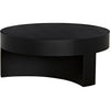 Noir Steward Coffee Table, C - Industrial Steel, 36"