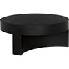 Noir Steward Coffee Table, C - Industrial Steel, 36"