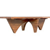 Noir Gadling Coffee Table - Walnut, 35"