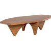 Noir Gadling Coffee Table - Walnut, 35"