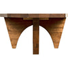 Noir Gadling Coffee Table - Walnut, 35"