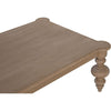 Noir Graff Coffee Table, Weathered - Mahogany, 37.5"