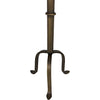 Noir Tini Side Table, Metal w/ Aged Brass Finish, 10"