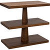 Primary vendor image of Noir Fatima Side Table, Dark Walnut, 15"