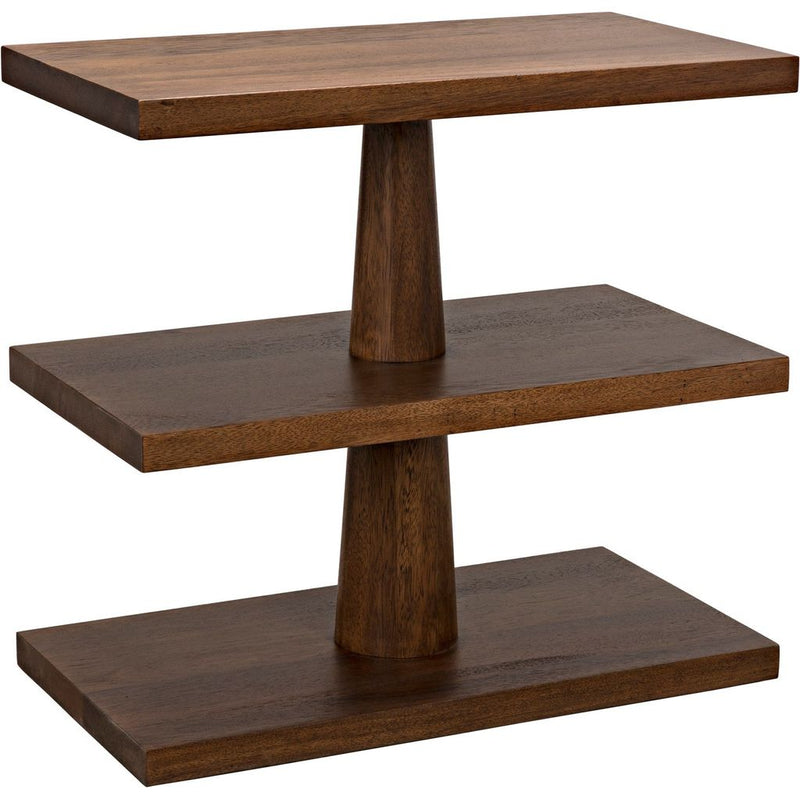 Primary vendor image of Noir Fatima Side Table, Dark Walnut, 15