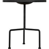 Noir Paige Side Table, Black Steel, 23"