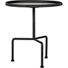 Primary vendor image of Noir Paige Side Table, Black Steel, 23"