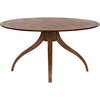 Noir Vera Dining Table, Dark Walnut, 60"