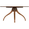 Noir Vera Dining Table, Dark Walnut, 60"