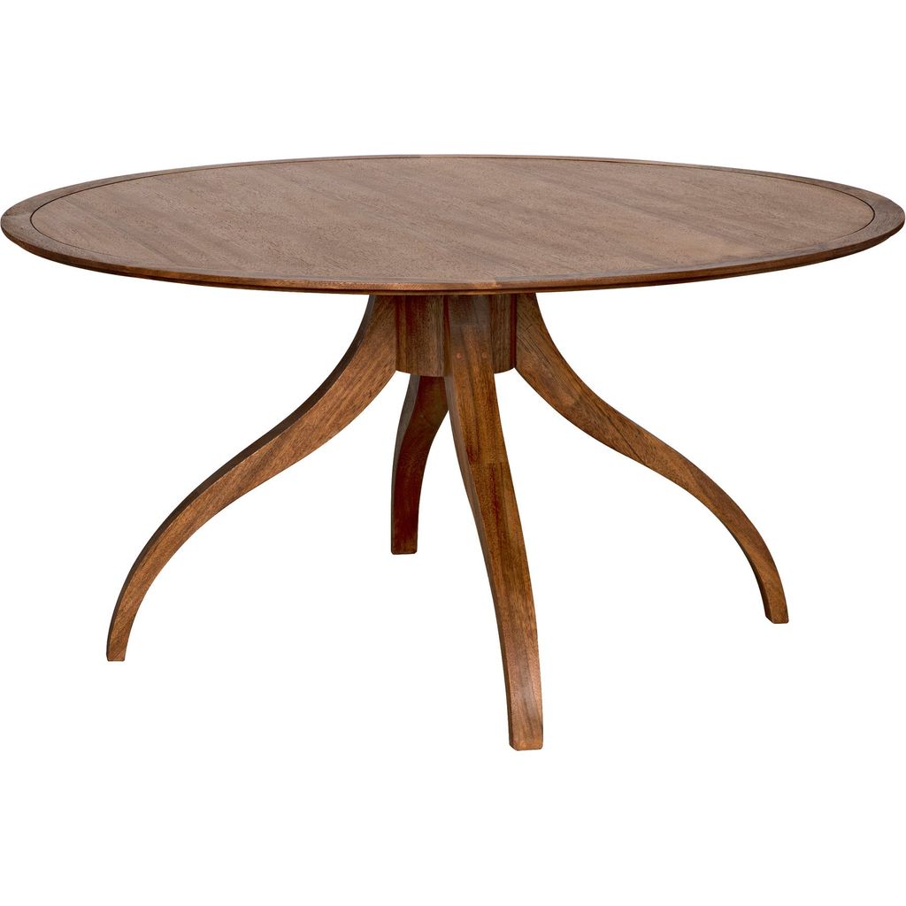 Primary vendor image of Noir Vera Dining Table, Dark Walnut, 60"