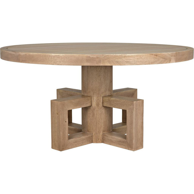 Primary vendor image of Noir Lima Dining Table, Washed Walnut, 60