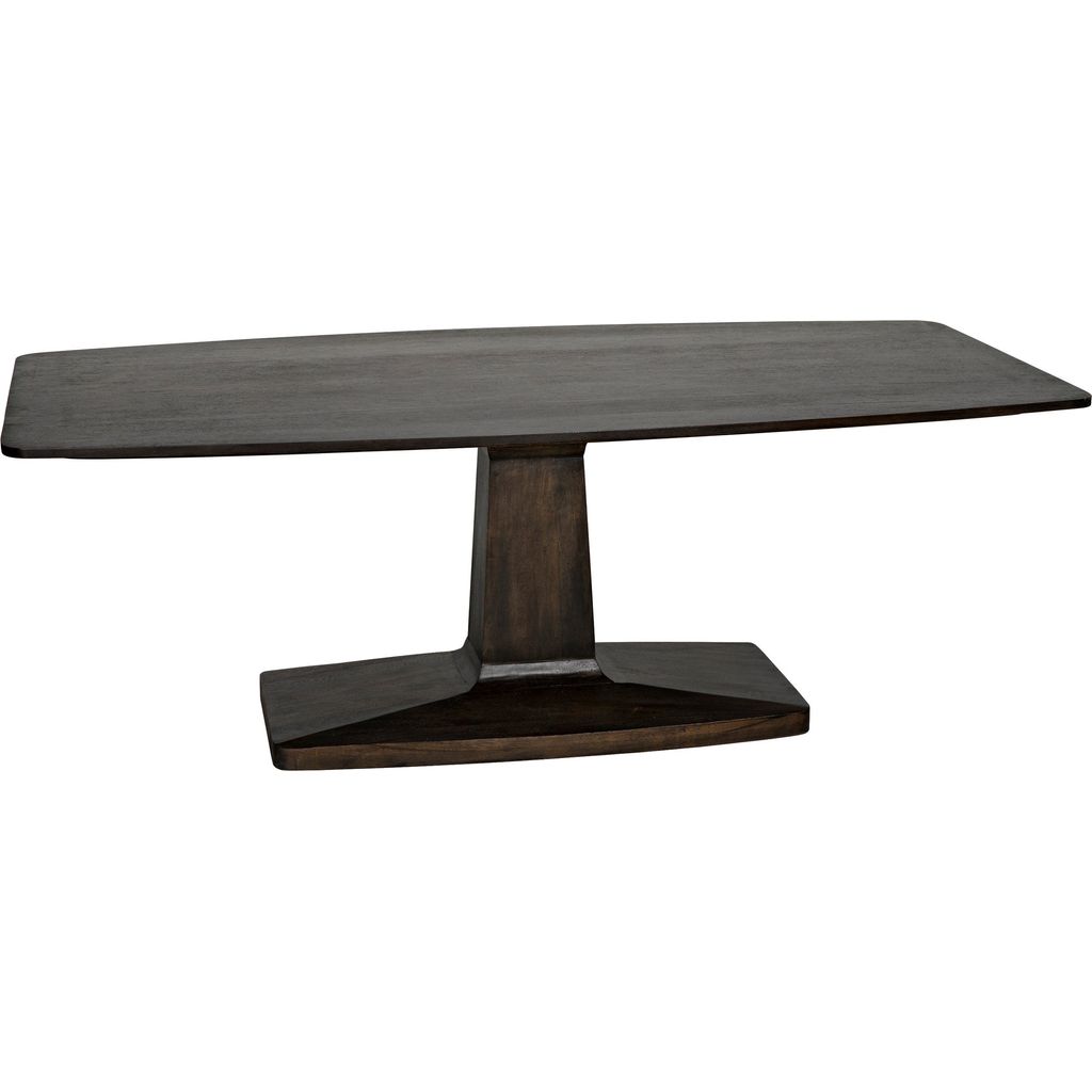 Noir Travis Table, Ebony Walnut, 44"