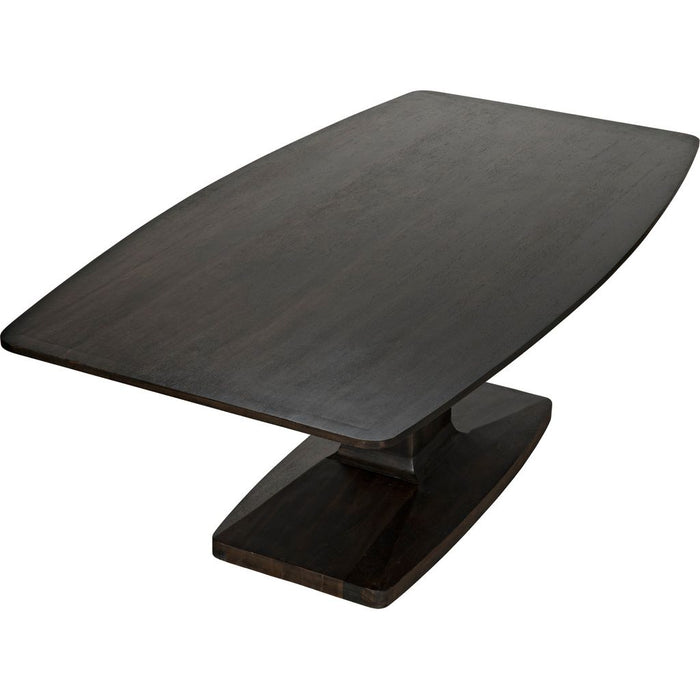 Noir Travis Table, Ebony Walnut, 44"