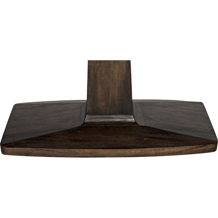 Noir Travis Table, Ebony Walnut, 44"