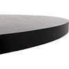 Noir Hugo Dining Table, Hand Rubbed Black - Mahogany & Veneer, 60"