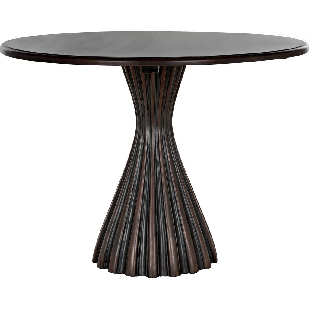 Primary vendor image of Noir Osiris Dining Table, Pale Rubbed w/ Light Brown Trim, 41"