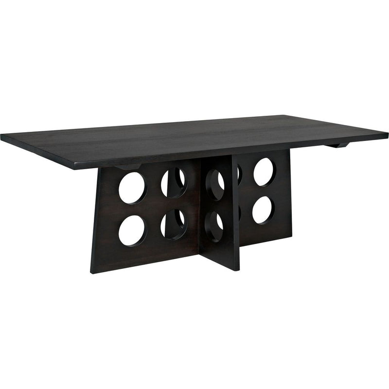 Primary vendor image of Noir Carlo Dining Table, Ebony Walnut, 40