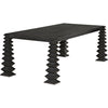 Noir Brancusi Table - Mahogany & Veneer, 45.5"