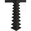 Noir Brancusi Table - Mahogany & Veneer, 45.5"