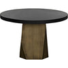 Noir Eiger Table - Industrial Steel, 47"