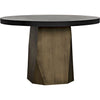 Noir Eiger Table - Industrial Steel, 47"