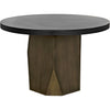 Noir Eiger Table - Industrial Steel, 47"