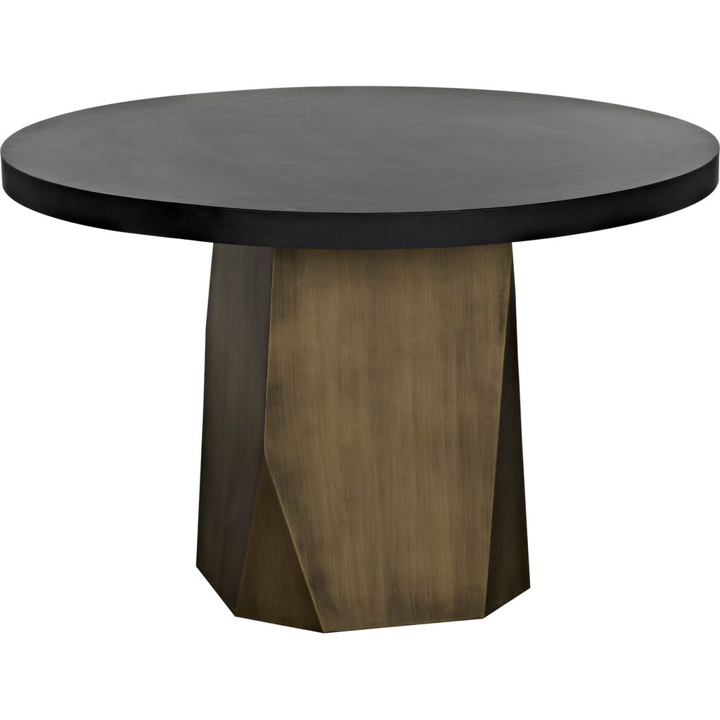 Primary vendor image of Noir Eiger Table - Industrial Steel, 47"