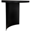 Noir Concave Table - Industrial Steel, 32"