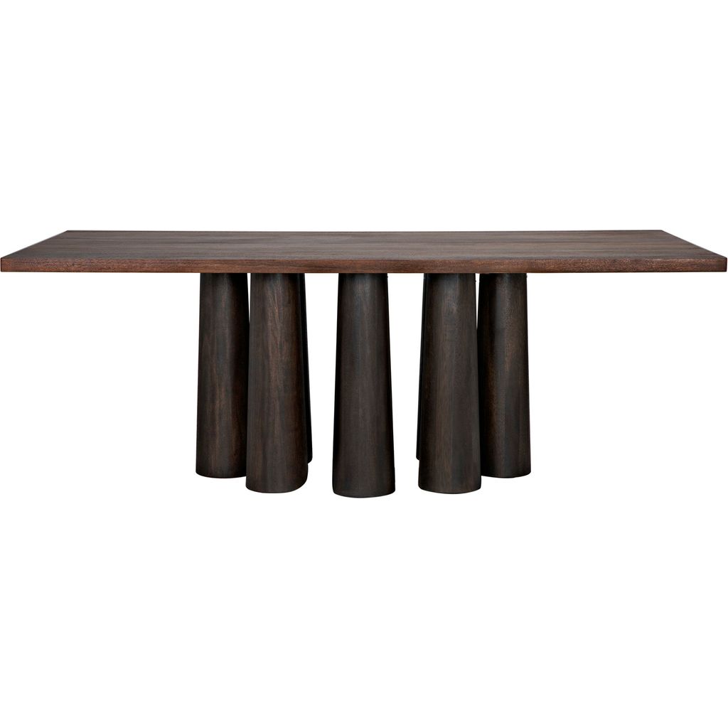 Noir Severity Table - Walnut, 44"