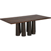 Noir Severity Table - Walnut, 44"