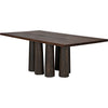 Noir Severity Table - Walnut, 44"