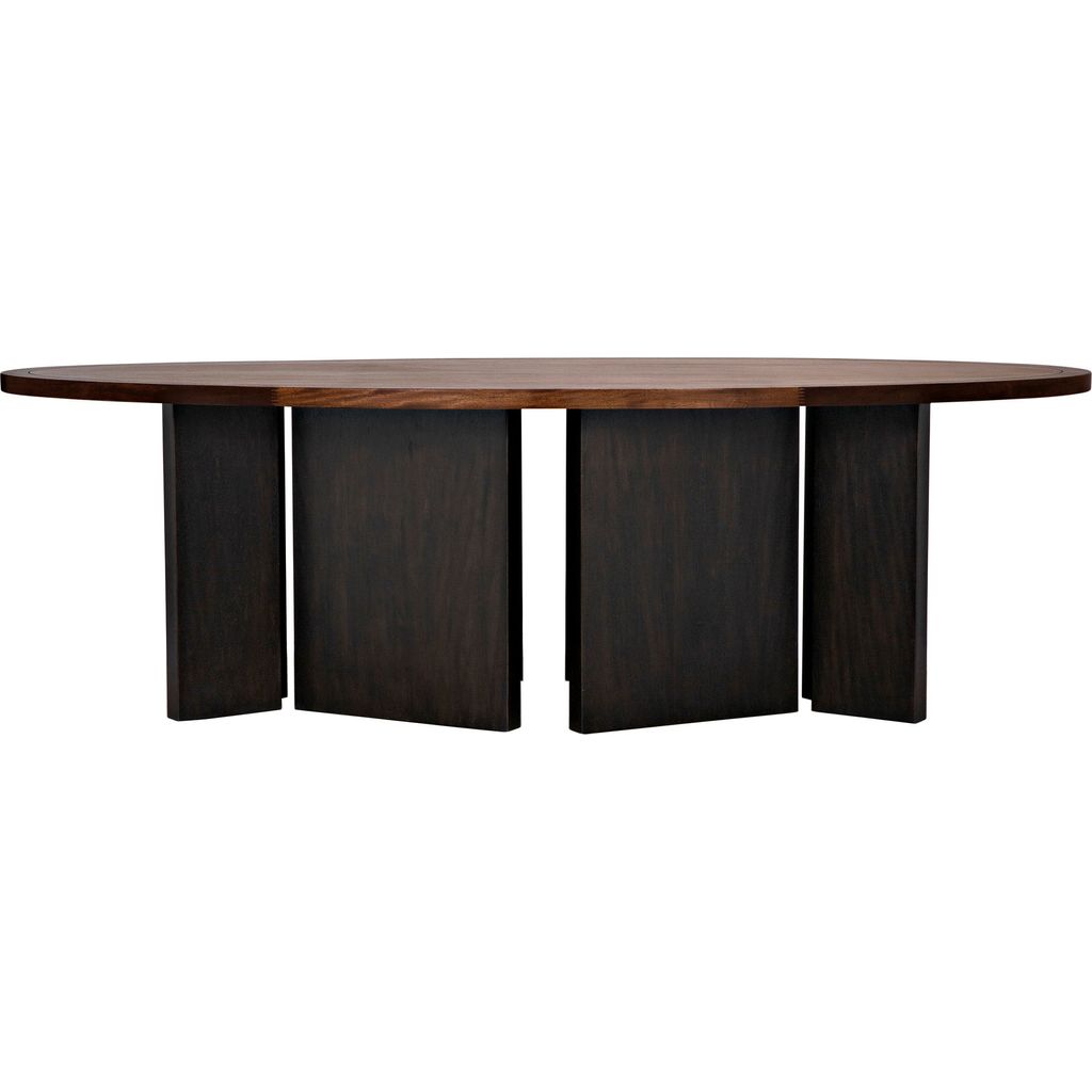 Noir Savage Table - Walnut, 50"