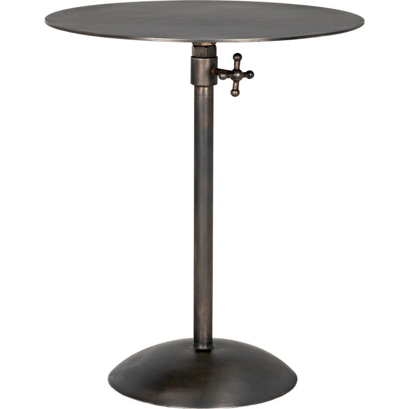 Primary vendor image of Noir Felix Side Table, Gun Metal Finish - Industrial Steel, 16