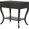 Noir Weldon Side Table, Pale - Mahogany & Veneer, 20"